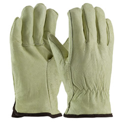 GLOVE DRIVERS PIGSKIN LARGE INSULATED